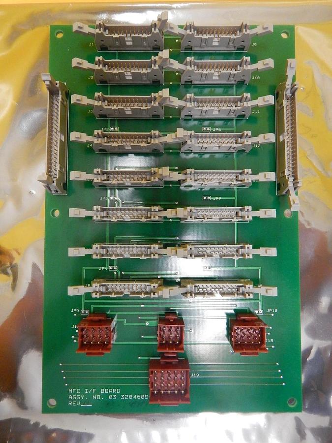 Used ASM Advanced Semiconductor Materials 03-320460D01 MFC I/F Board PCB Used Working
