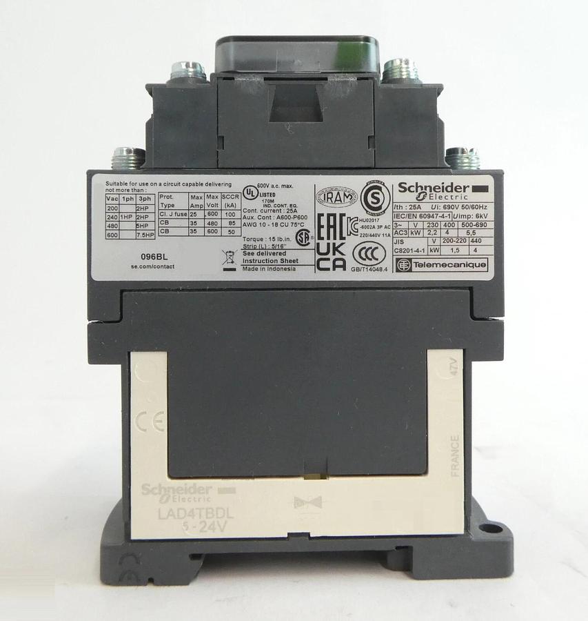 Schneider Electric LC1D096 AC Contactor TeSys Reseller Lot of 11 New Surplus