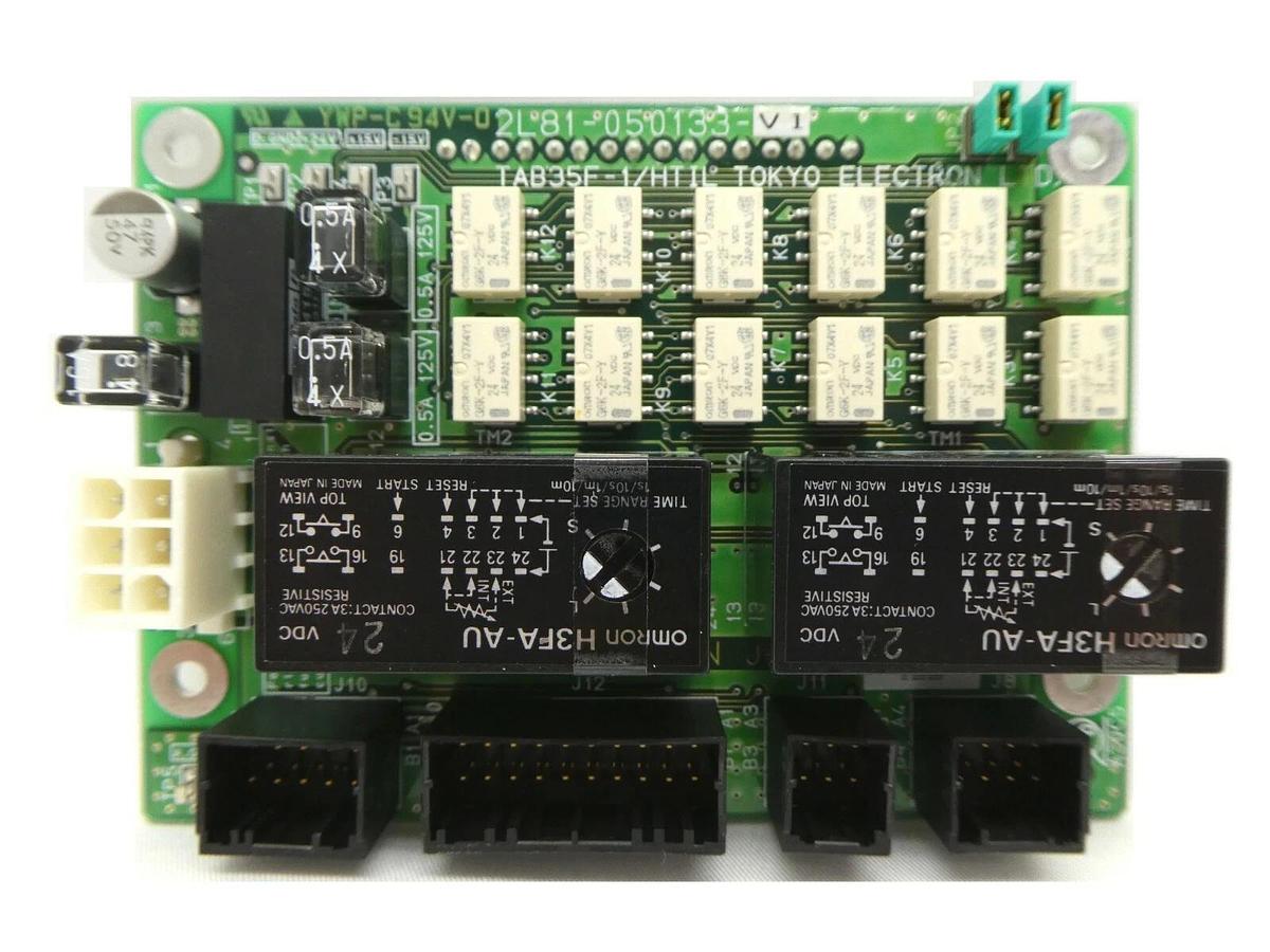 Used TEL Tokyo Electron 2L81-050133-V1 Timer Board PCB TAB35F-1/HTIL Working Spare