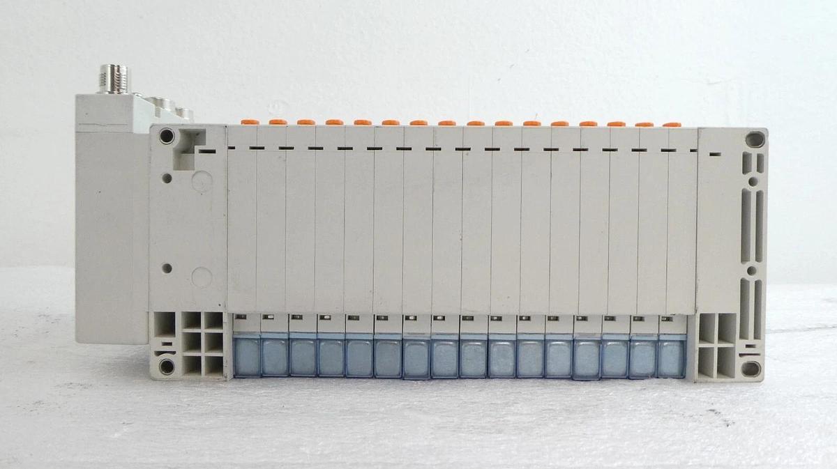 Used SMC SS5Y3-DUQ00524 16-Port Ethercat Pneumatic Manifold AMAT Lot of 3 Working