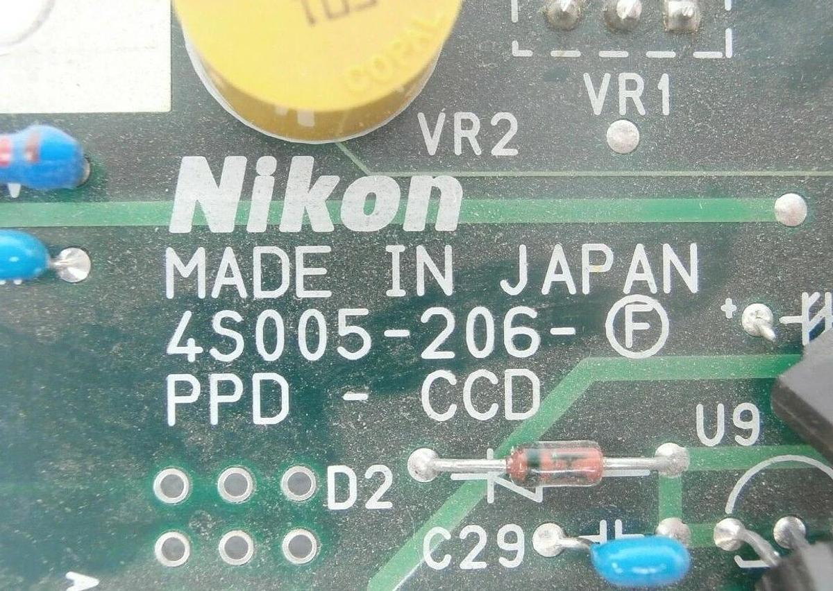 Used Nikon Precision 4S005-206-Ⓕ Optical Sensor Board PCB PPD-CCD NSR Working