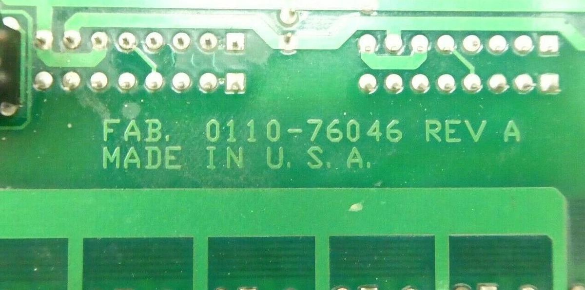 Used AMAT Applied Materials 0100-76046 Gas Panel Board PCB P5000 Working