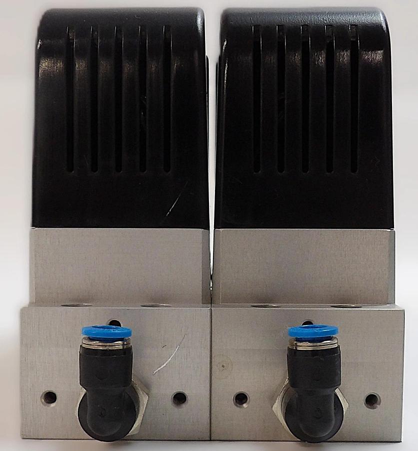 Used ASCO Numatics 833-380501199 Flow Controller EVG150 Reseller Lot of 2 Working