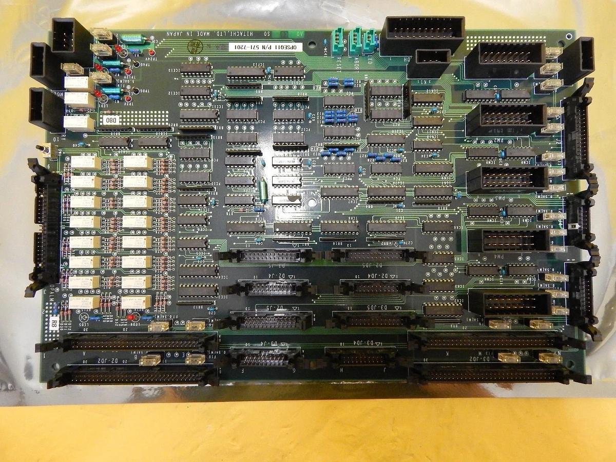 Used Hitachi 571-7201 Processor PCB Board OPSEQ11 I-900SRT Used Working