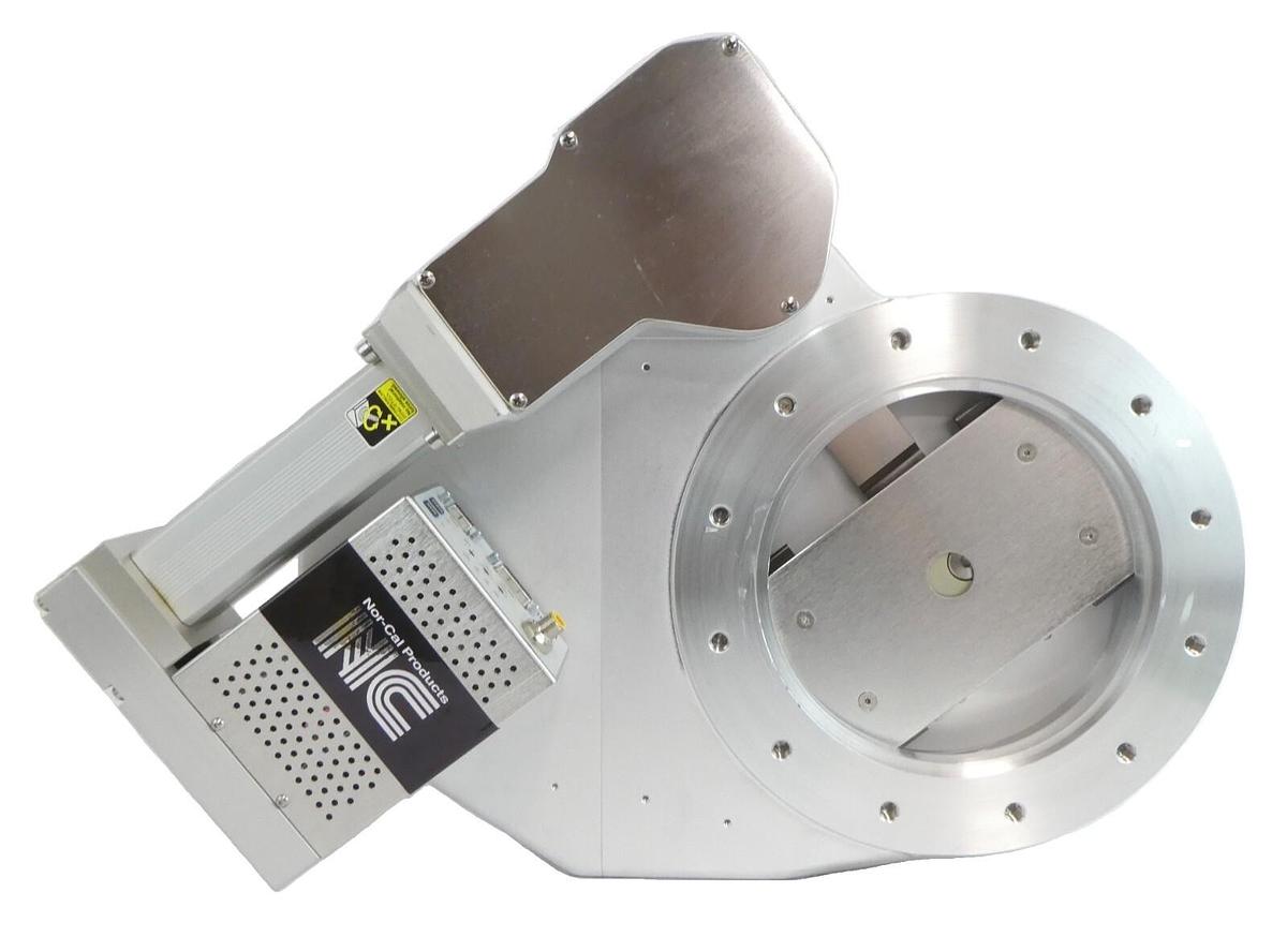 Used Nor-Cal Products 0190-19133 Throttling Pendulum Valve IQ Series AMAT Working