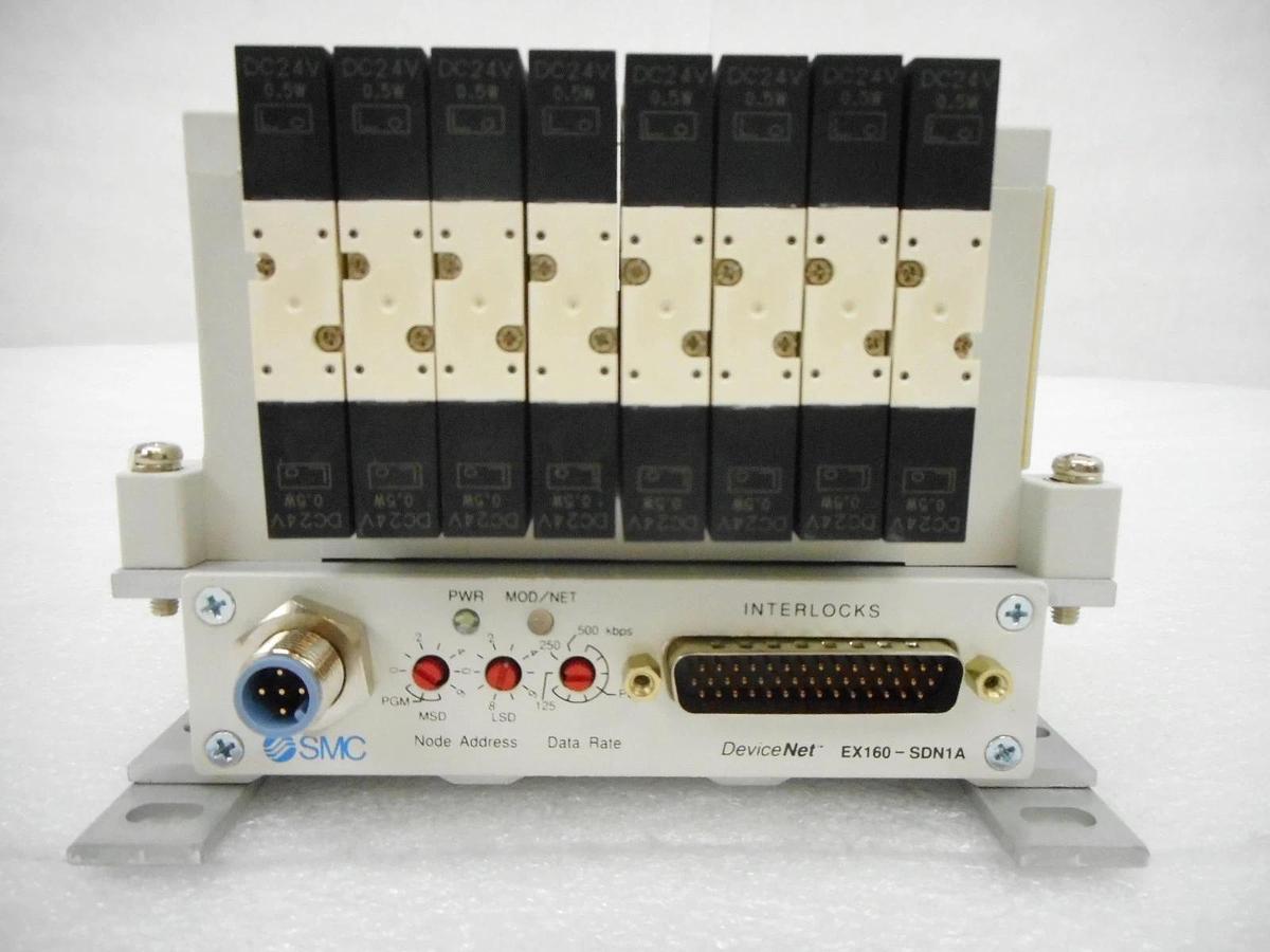 SMC VV5Q11-08-DAJ00902 8-Port Pneumatic Manifold ASM 50-125207A18 New