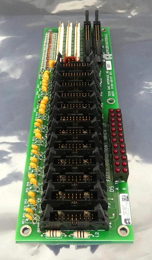 Used AMAT Applied Materials 0226-31379 TEOS Gas Interface PCB 0100-09107 New Surplus