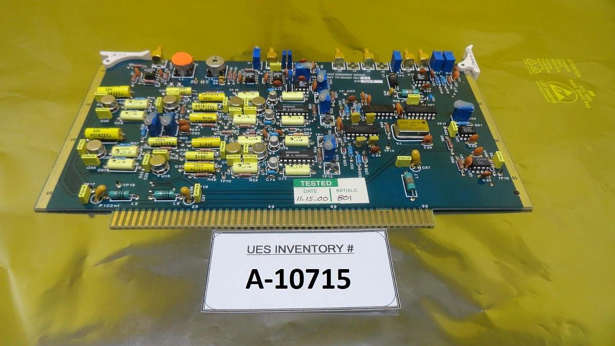 Used Therma-Wave 14-004357 1 MHz Coherent DEMOD PCB Card Used Working