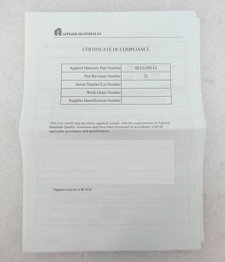 AMAT Applied Materials 0010-09616 150mm Universal Chamber Susceptor New Surplus