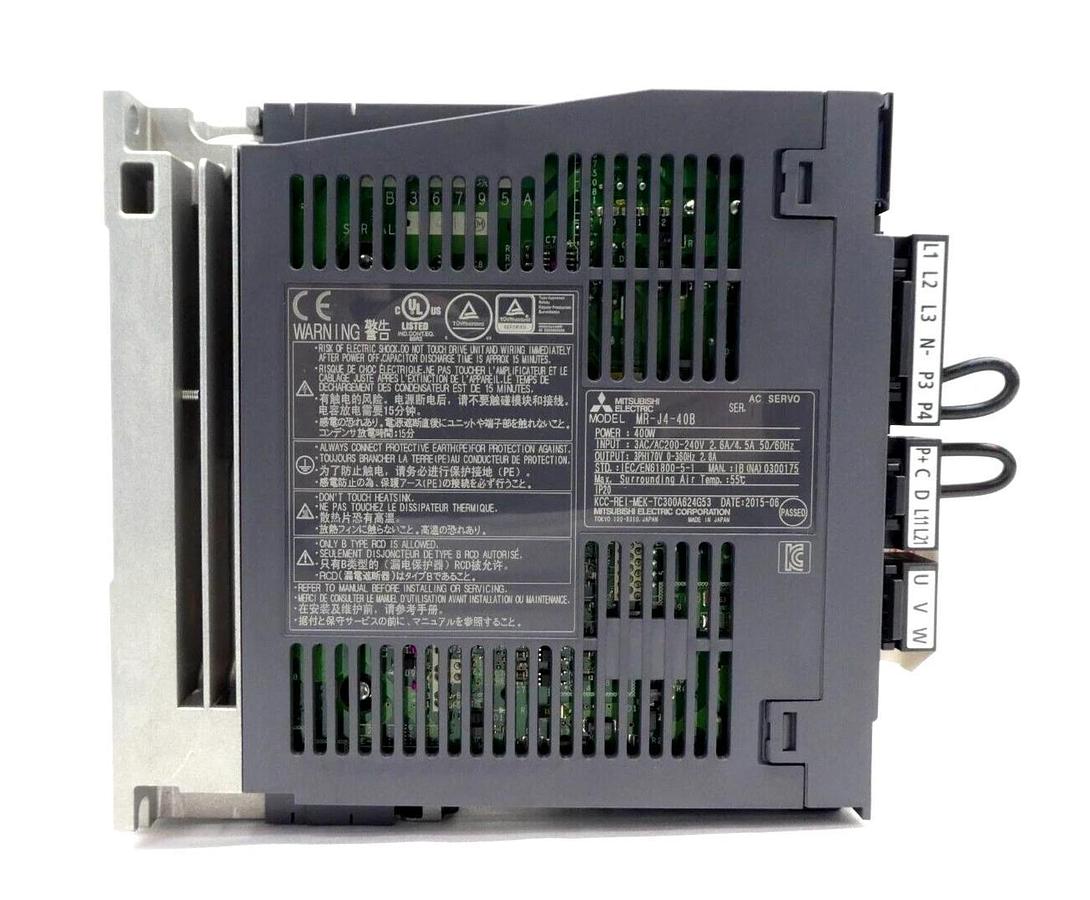 Mitsubishi Electric MR-J4-40B Motor Driver Stage Y TEL 5K86-000505-11 New Spare