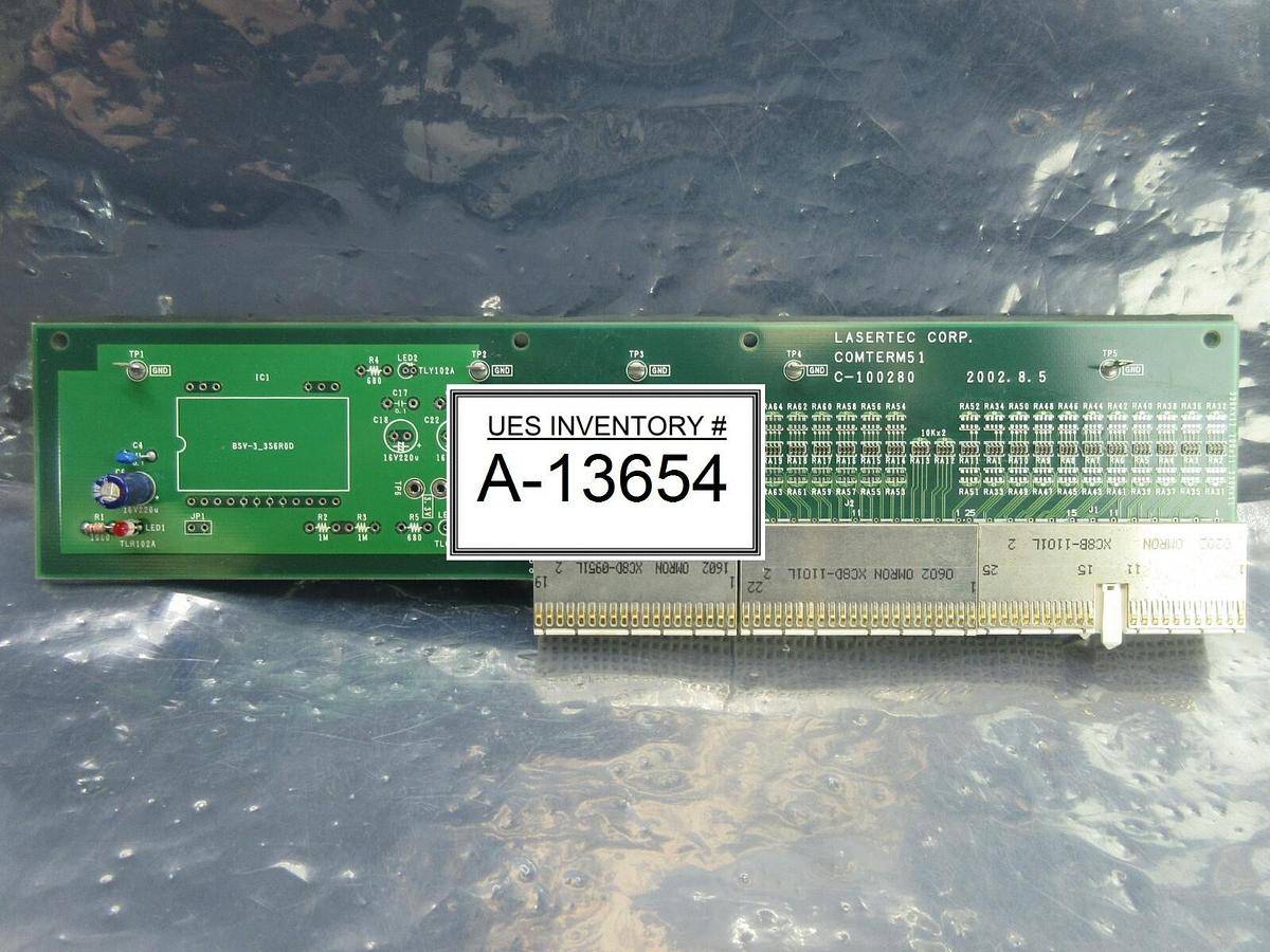 Used Lasertec C-100280 Interface PCB Card COMTERM51 Used Working