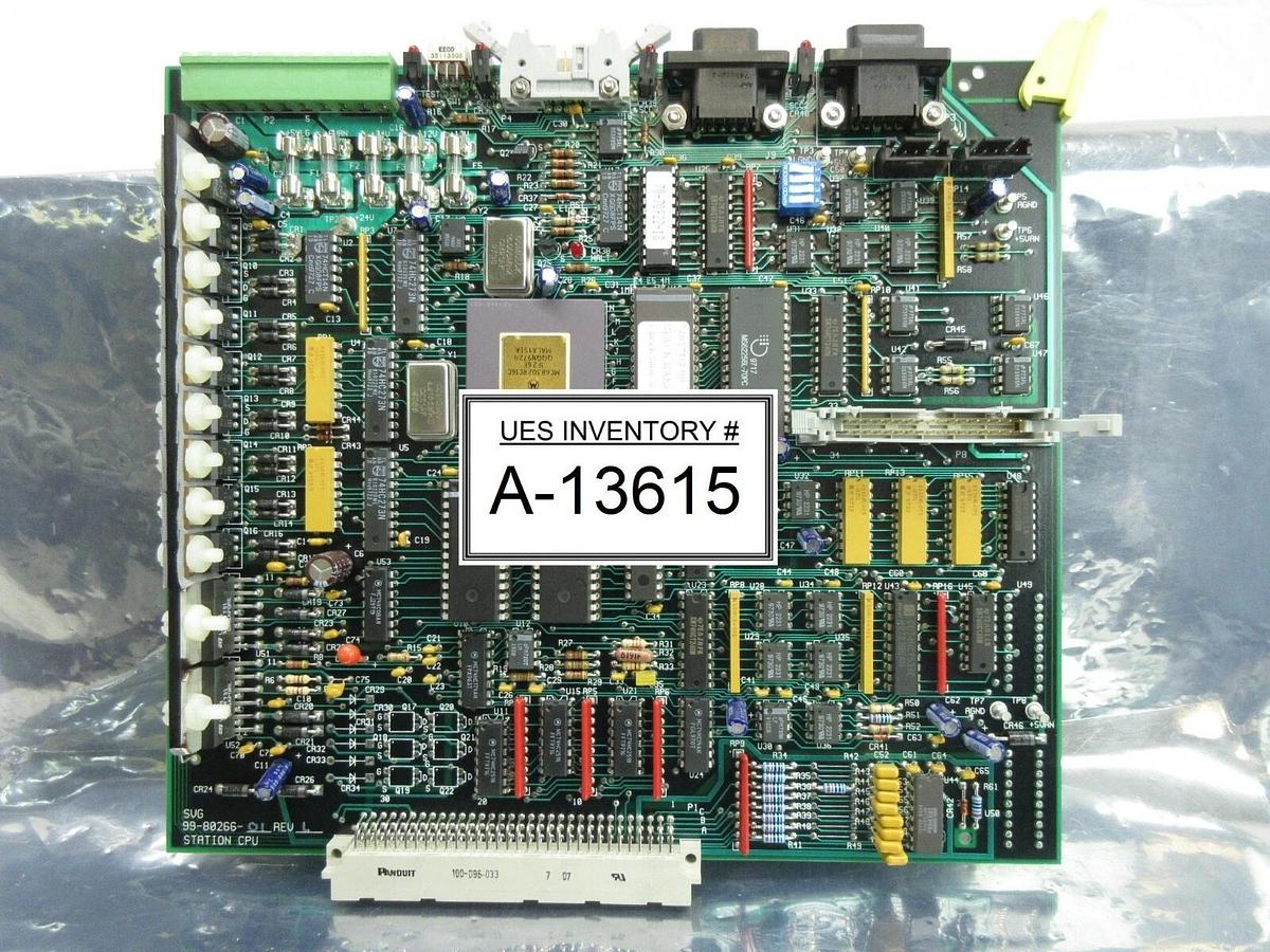 Used SVG Silicon Valley Group 99-80266-01 Stack Bake Station CPU PCB Card Rev. L Used