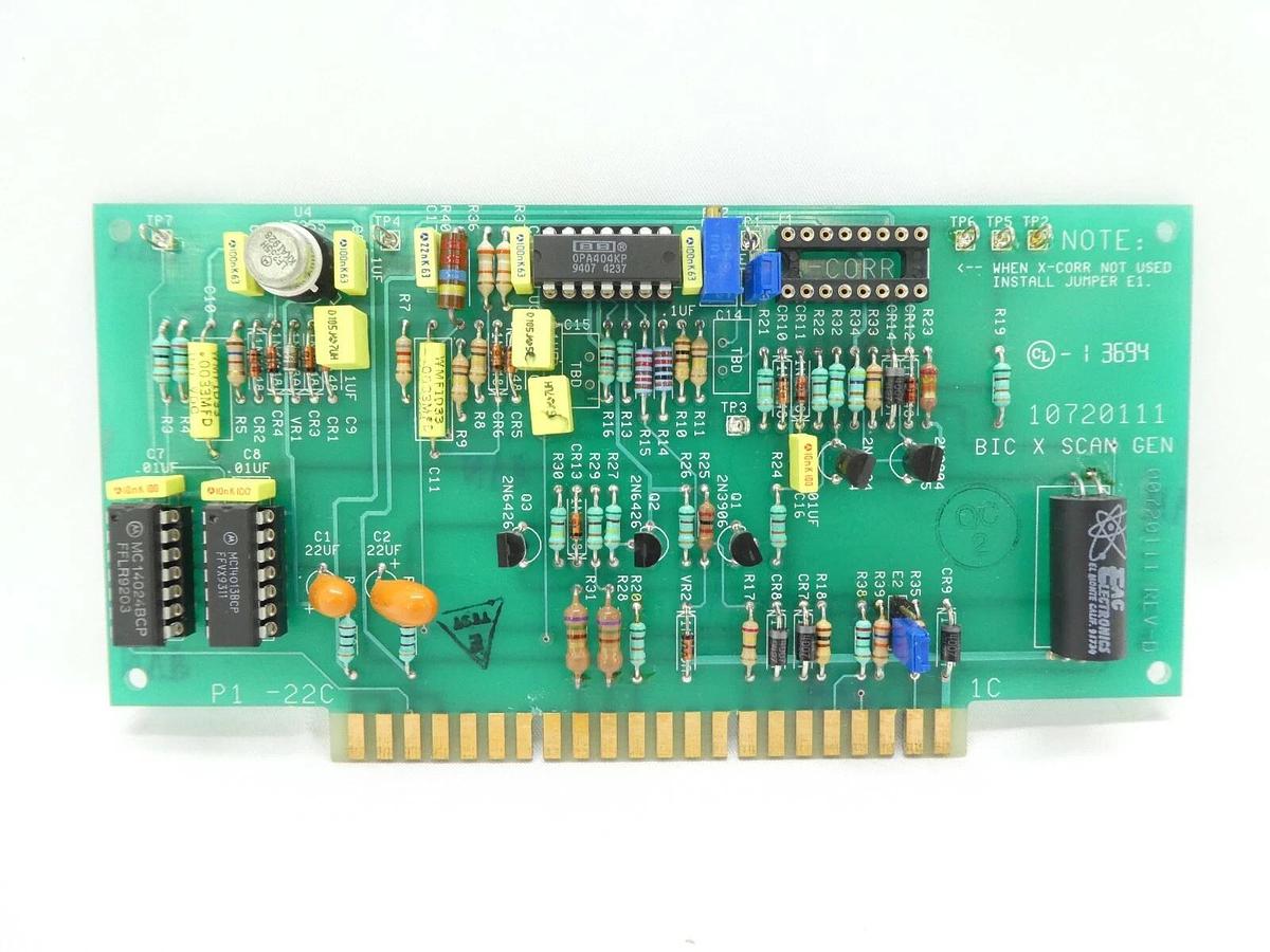Used Varian Semiconductor VSEA 10720111 BIC X Scan Generator PCB P1-22C Lot of 3