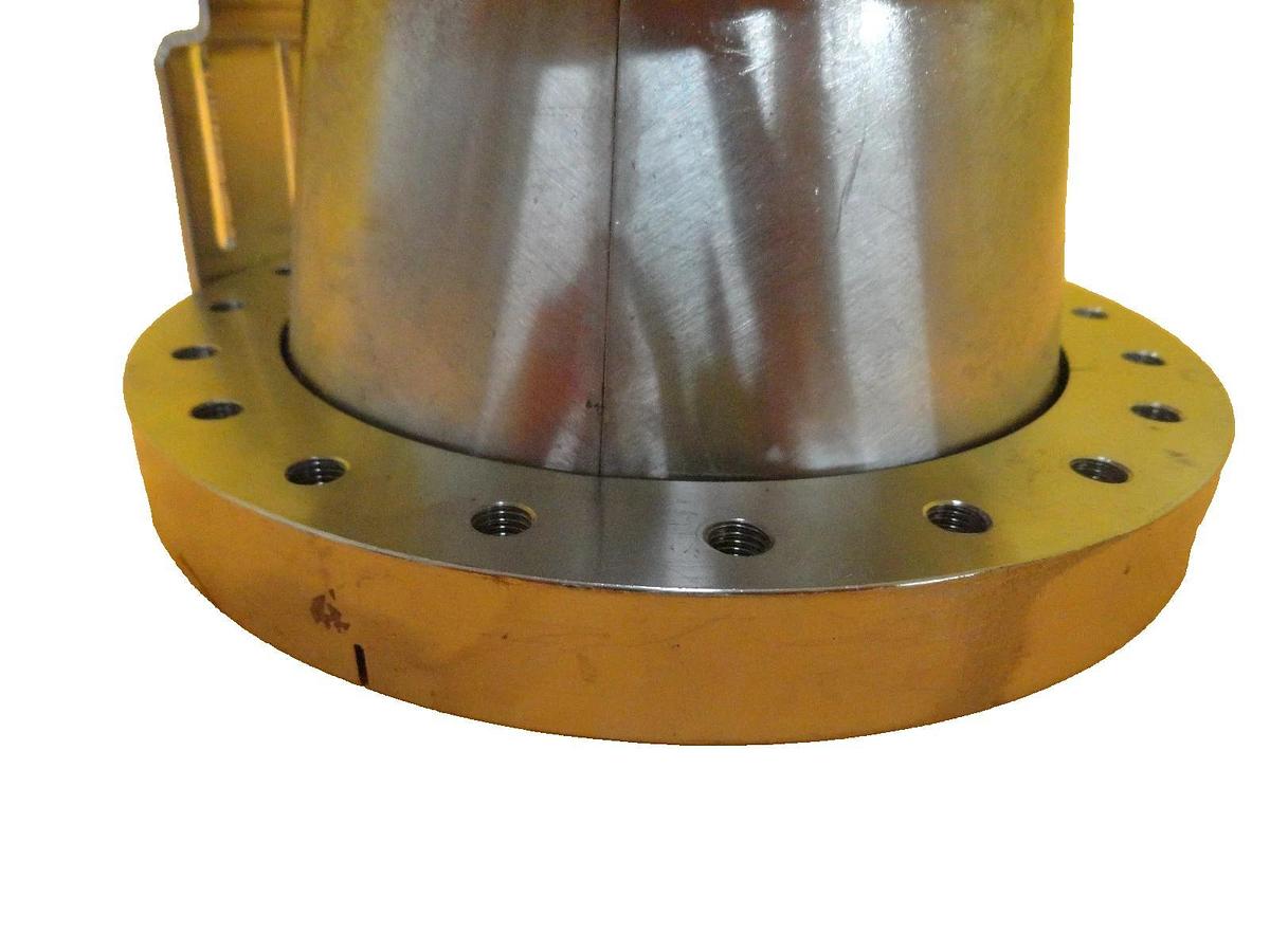 Used MKS Instruments Conical Reducer Nipple HPS DN150CF to 7.25" Grooved 8-Hole Spare