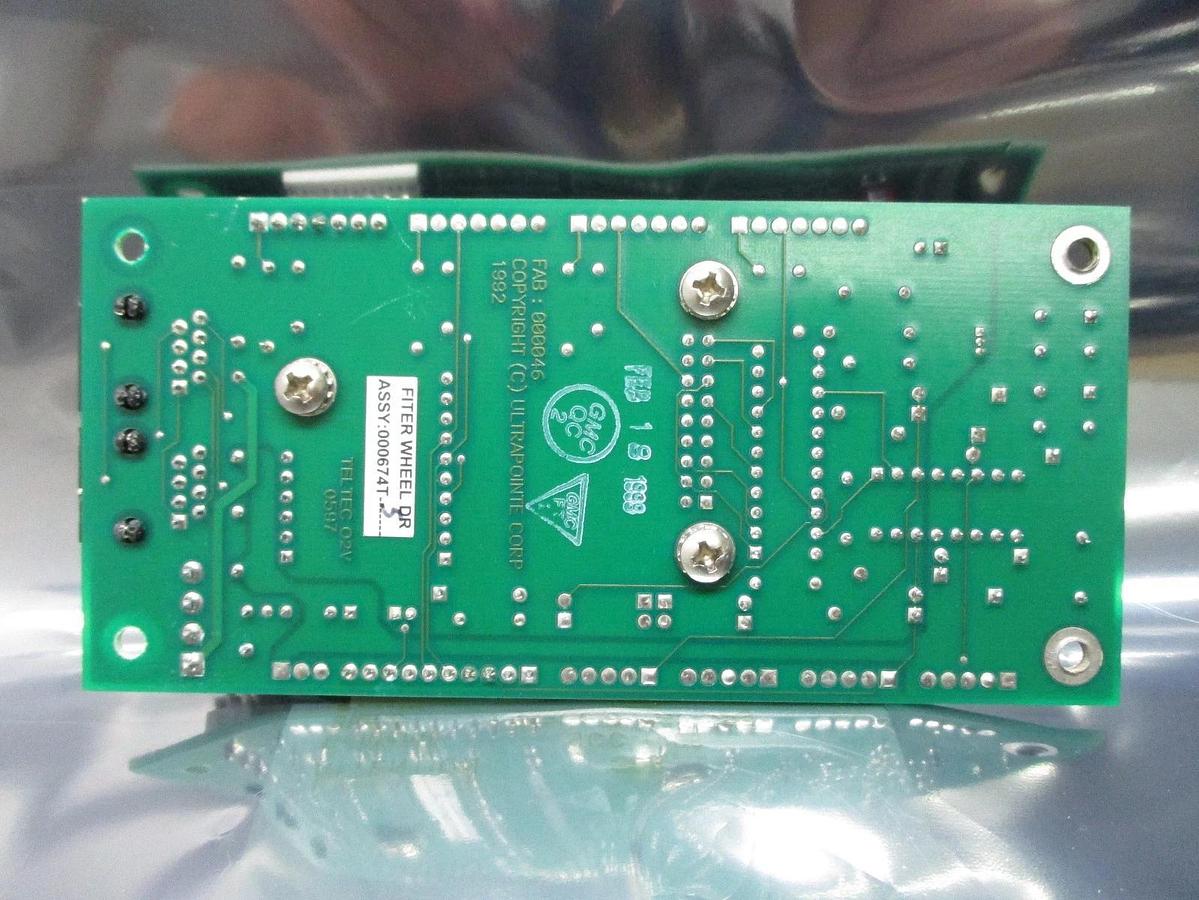 Used Ultrapointe 000674T5 Filter Wheel Driver Board PCB KLA-Tencor CRS-1010S Used