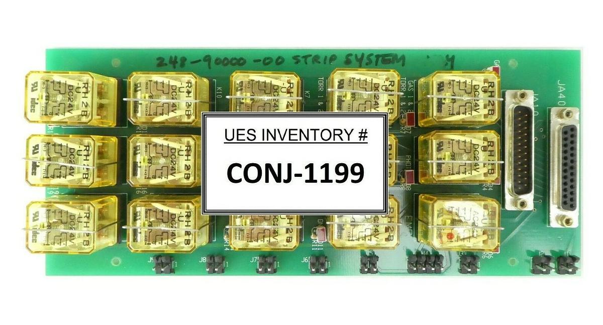 Used Mattson Technology 248-90000-00 Main AC Strip and CVD Relay PCB Working Spare