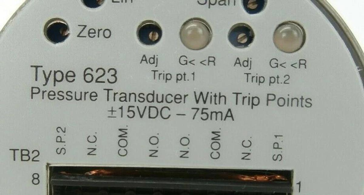 Used MKS Instruments 623A13TCE Baratron Pressure Transducer No Cap Ring Working Spare