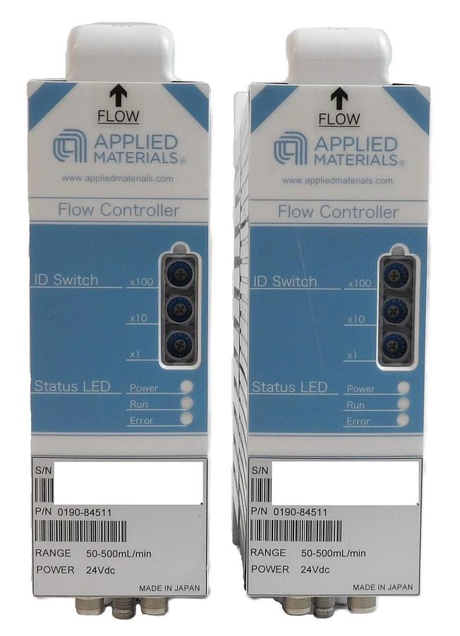 Used AMAT Applied Materials 0190-84511 Flow Controller 50-500mL/min Lot of 2 Working