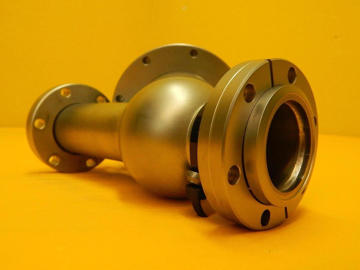 Used Nor-Cal Products CSTVP-1502-CF Pneumatic Straight-Through Poppet Valve Used