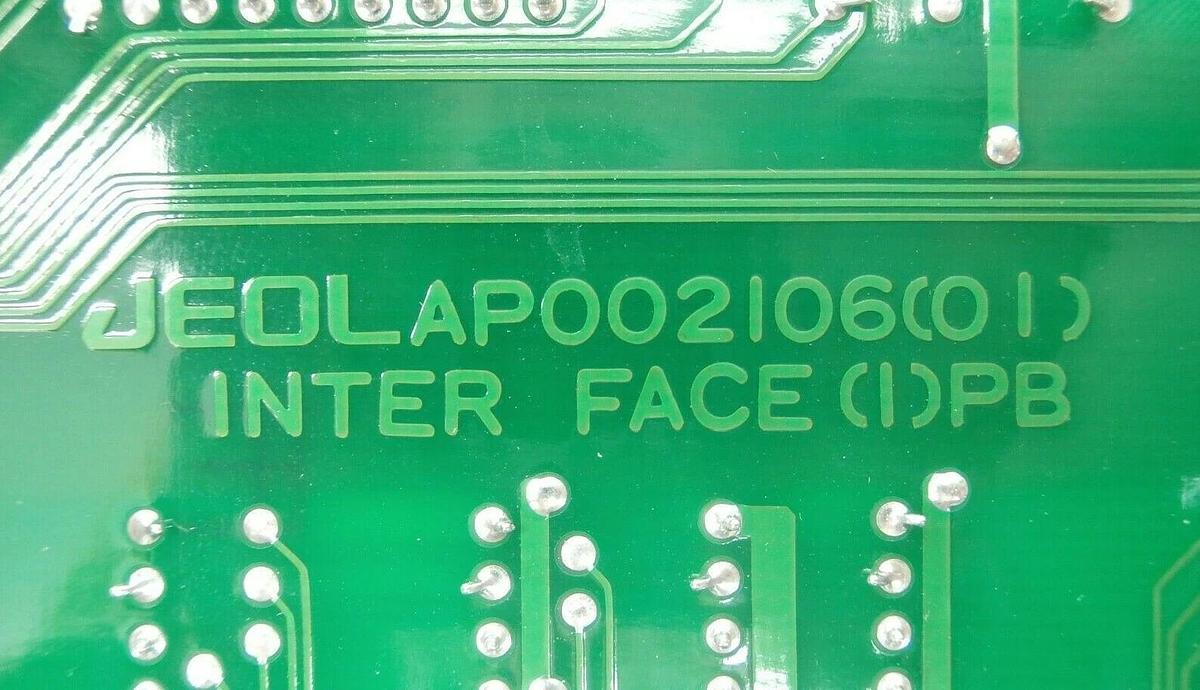 Used JEOL AP002106(01) Processor Board PCB Card INTER FACE(1)PB JSM-6400F Used