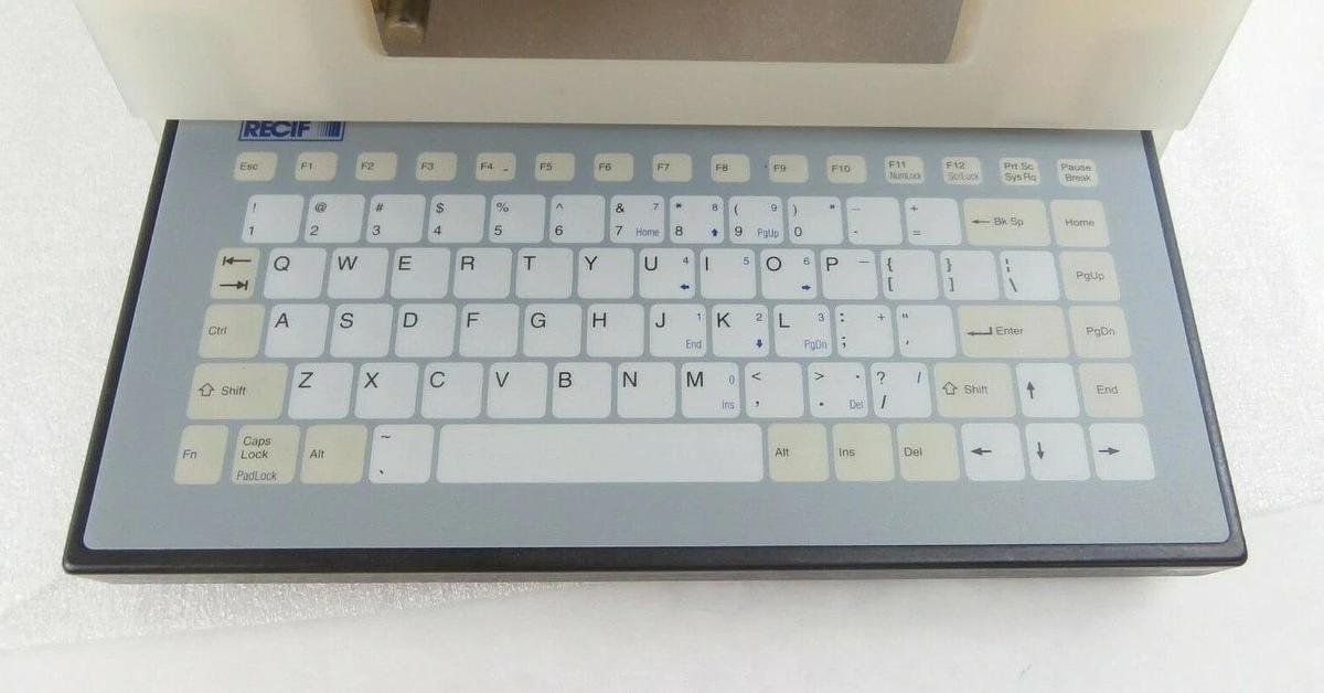 Used RECIF IDLW8 200mm Optical Character ID Reader Wafer Sorter Not Working As-Is