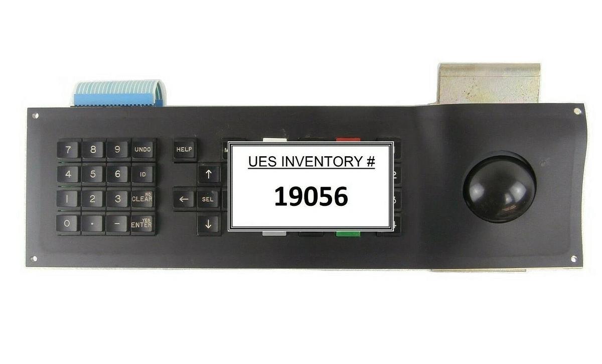 Used Tencor Instruments Keypad and Track Ball Panel Assembly Surfscan 7000 Working
