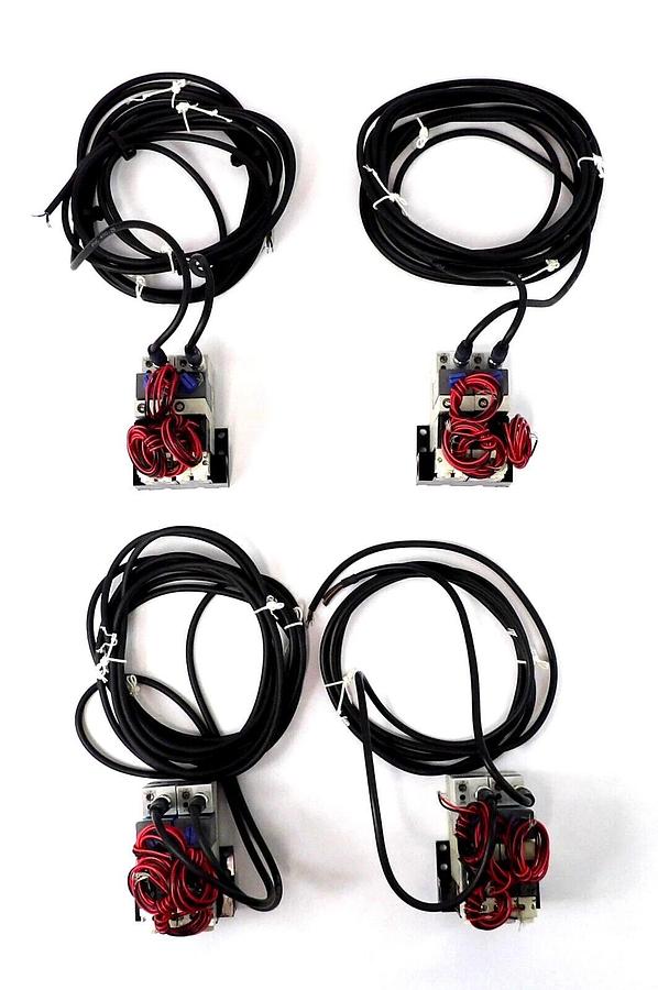 Semitool 95084-13 Vacuum Generator w/Sensor Cables Reseller Lot of 4 New
