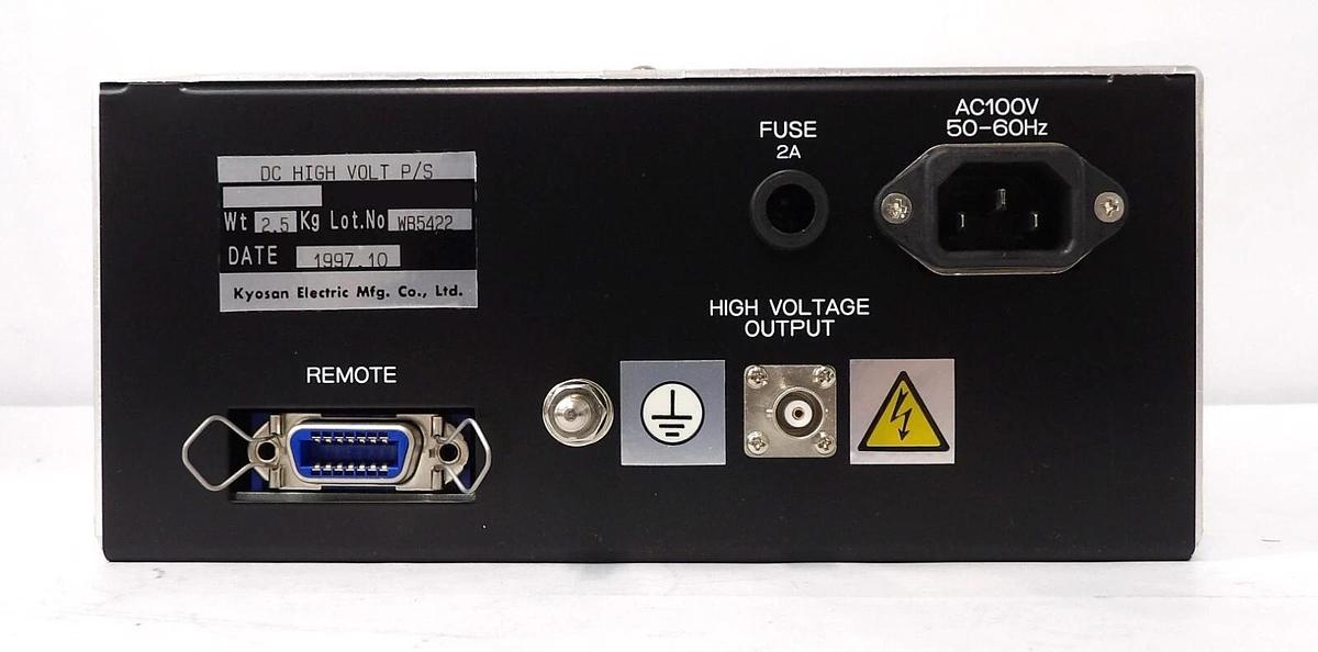 Used Kyosan Electric DC HIGH VOLT P/S DC Power Supply Untested Spare Surplus