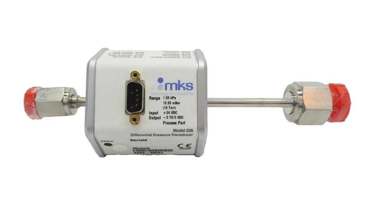 Used MKS Instruments 226A-30261 Differential Pressure Transducer Model 226 New Spare