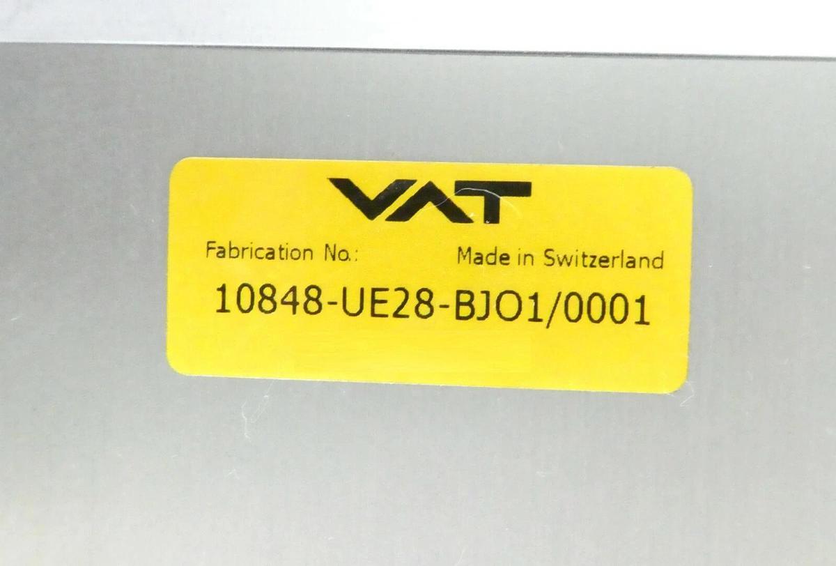 Used VAT 10848-UE28-BJO1 UHV Ultra High Vacuum Chamber Gate Valve AMAT Working Spare