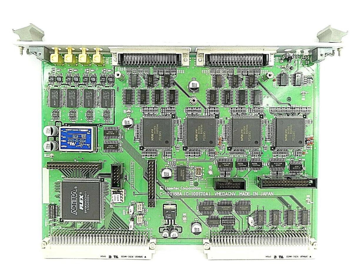 Used Lasertec C-100188A Driver PCB Card VMEDACNV C-100170A Working Surplus