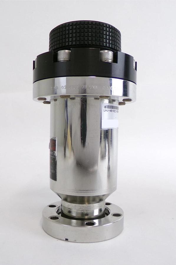 Used MKS Instruments UHV-40-ACC-EAVM Manual UHV Isolation Valve Lot of 2 Surplus