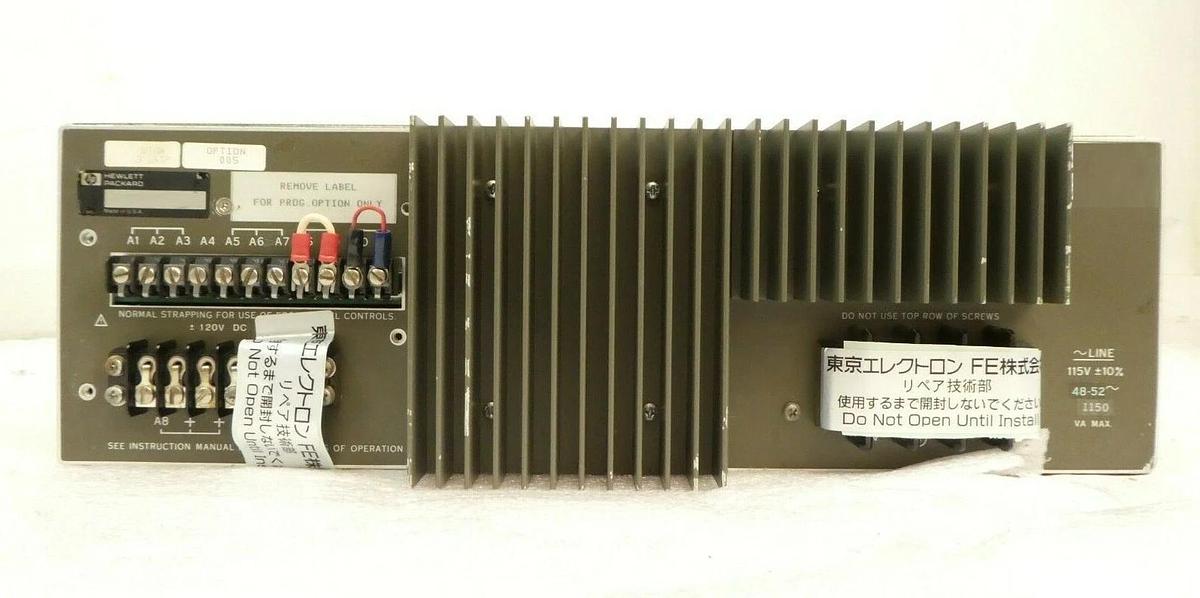 Used HP Hewlett-Packard 6264B Power Supply Varian 7859500000 Agilent VSEA Working