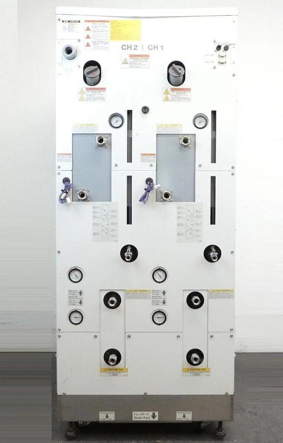 Used SMC INR-497-049 Dual Channel Recirculating Chiller THERMO CHILLER Tested Working
