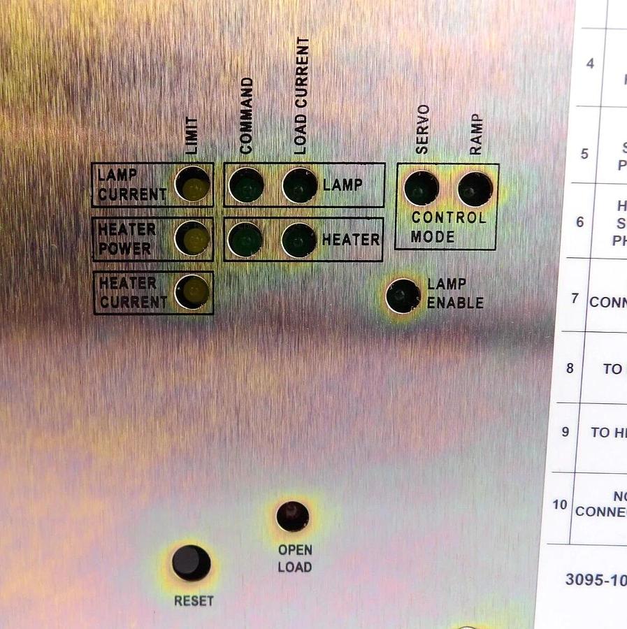 Used Control Concepts 3095-1045 SCR Power Controller AMAT 0500-00154 Working Surplus