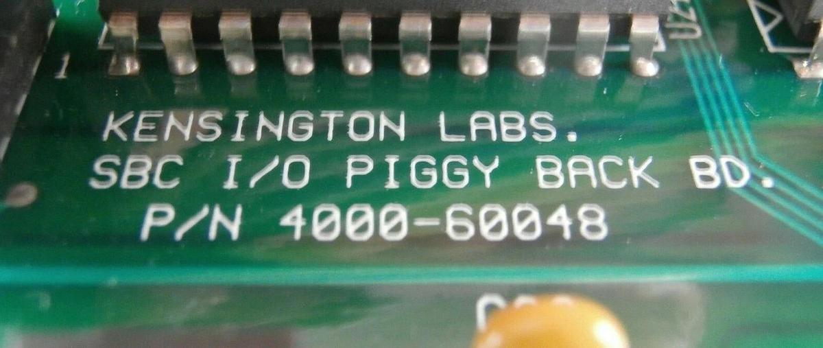 Used Kensington 4000-60010 SBC Single Board Computer PCB Card v17.98 MMFSB 4000-60048