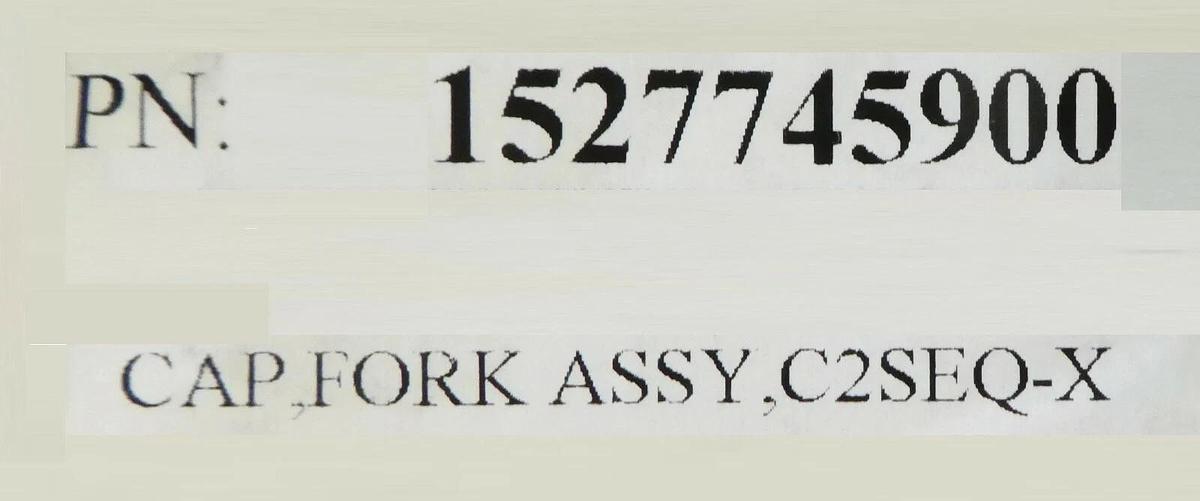 Novellus Systems 15-277459-00 Fork Cap Concept Two C2 Sequel C2SEQ-X New Surplus