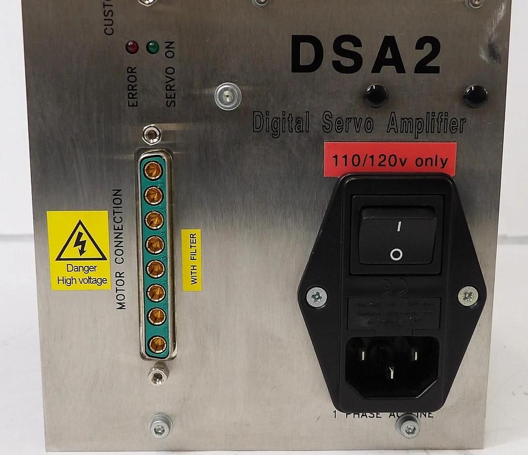Used ETEL DSA2S211ZA Digital Servo Amplifier DSA2 Working