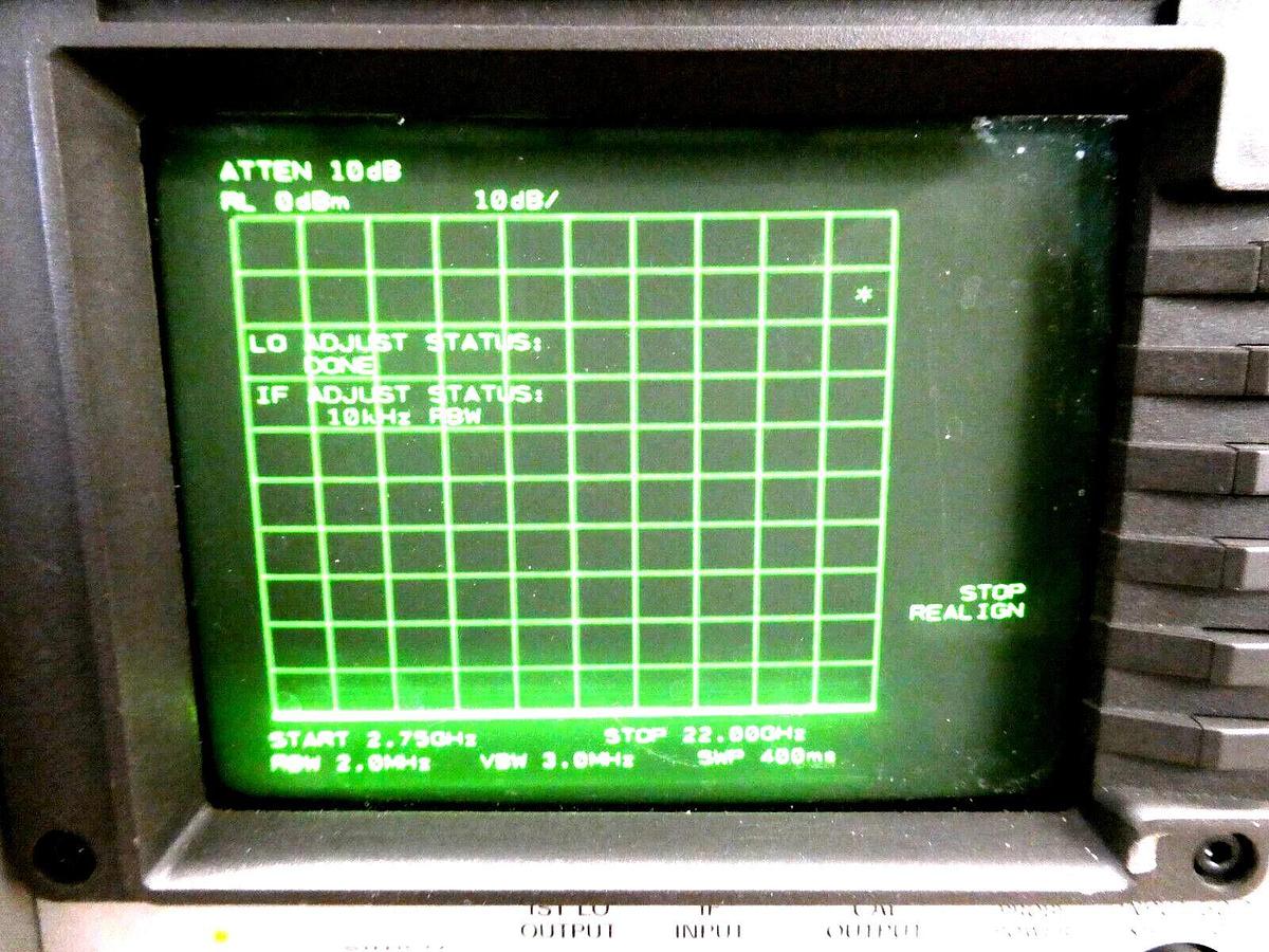 Used HP Hewlett-Packard 8562B Spectrum Analyzer 1kHz-2.9GHz 2.75-22GHz Spare Surplus