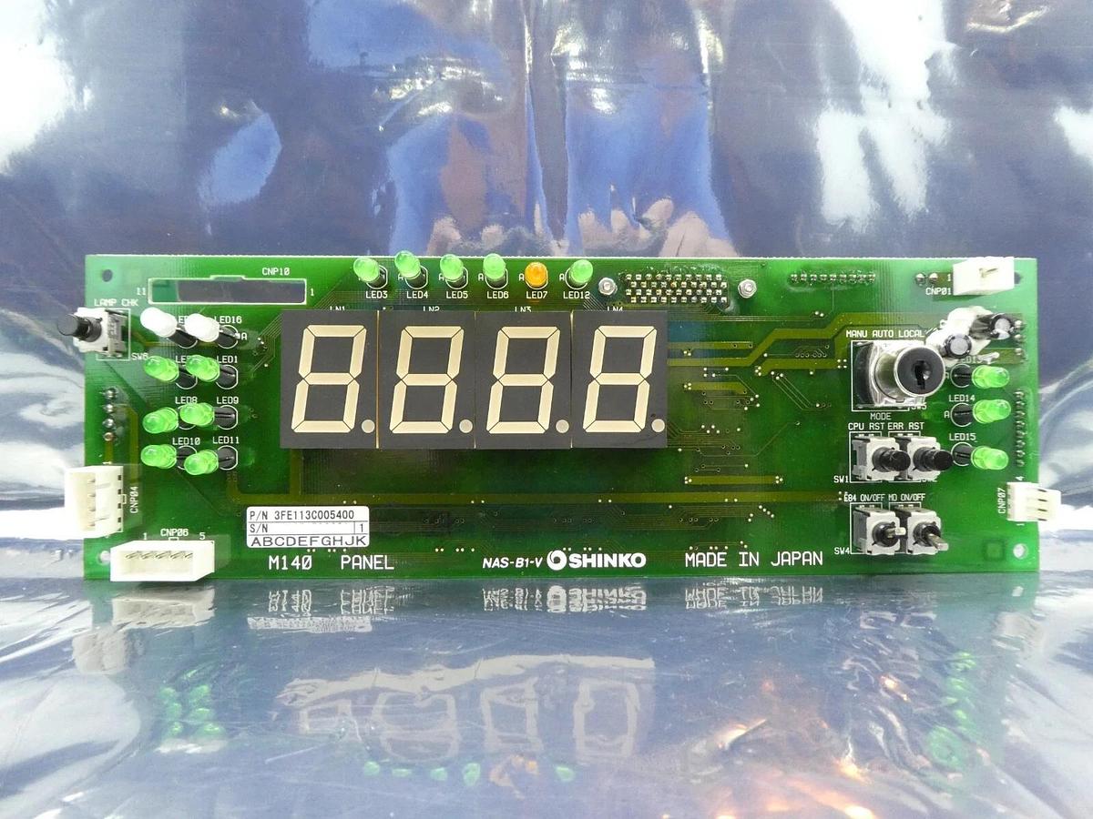 Used Shinko Electric 3FE113C005400 PCB M140 PANEL Reseller Lot of 4 Working Surplus