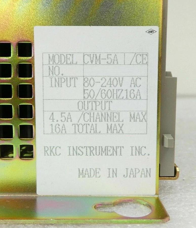 Used RKC Instrument CVM-51/CE FAREX Mini System Lot of 3 TEL Tokyo Electron Working