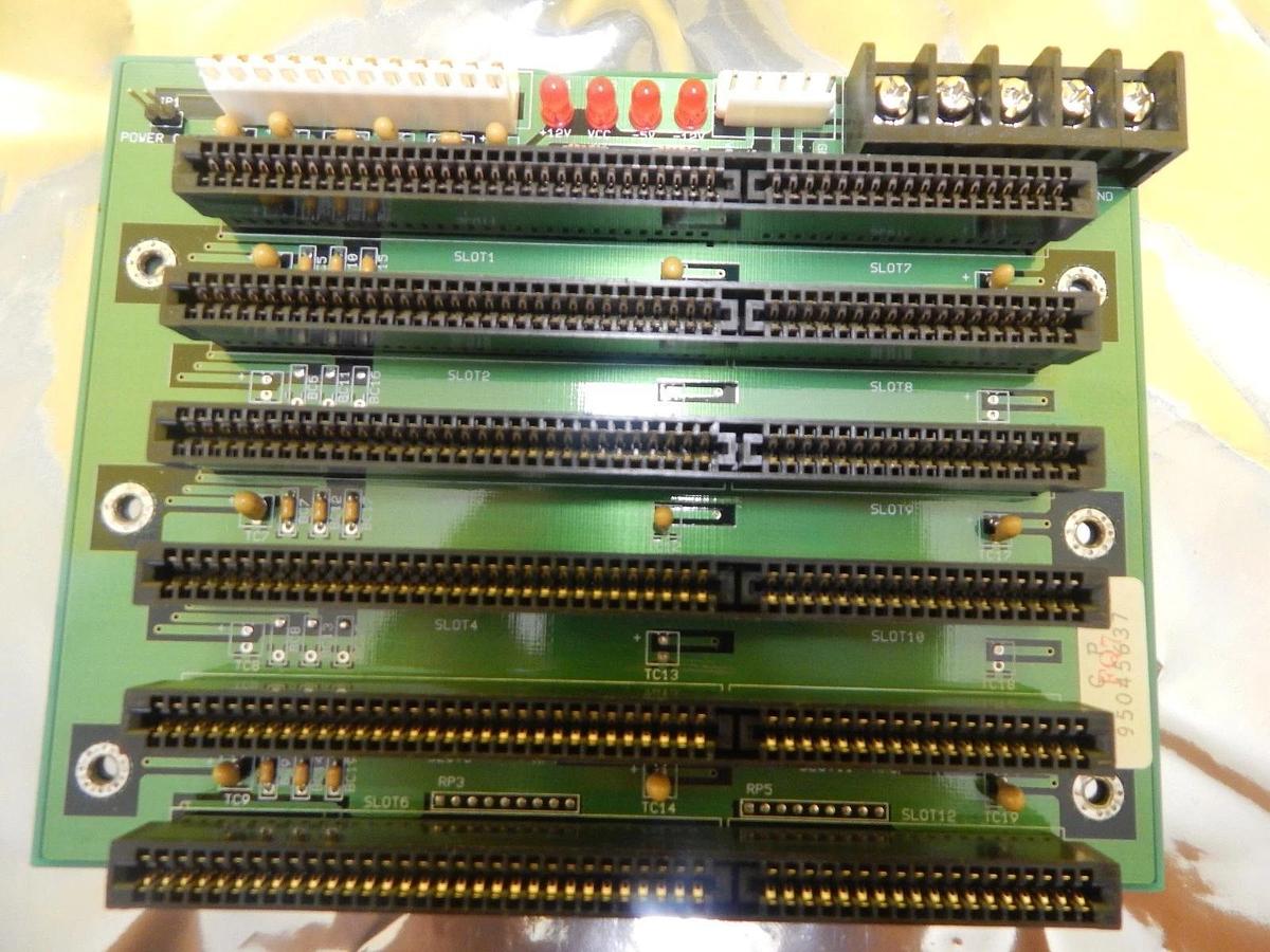 Used Matrix Integrated Systems BM-401 Backplane PCB Board System 10 Style 1104 Used