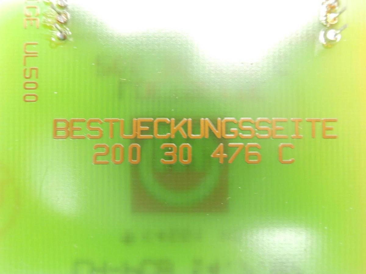 Used Leybold 200 30 476 Vacuum Fluorescence Display Board PCB UL 500 ULTRATEST Spare