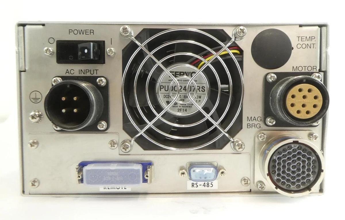 Used Shimadzu EI-R04M K1 Turbomolecular Pump Controller Hitachi M-712E Tested Working