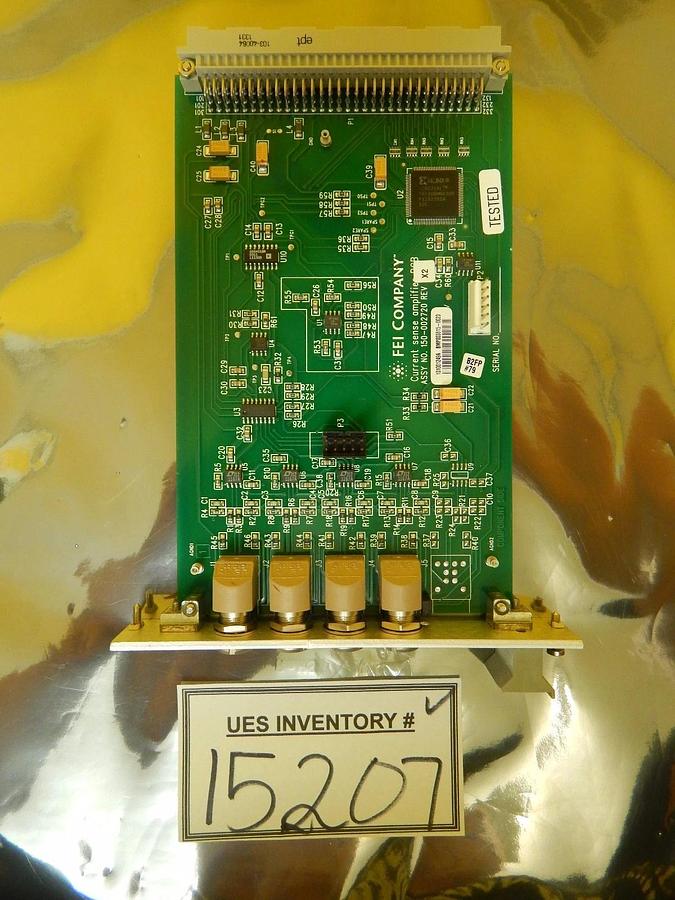 Used FEI Company 150-002720 Current Sense Amplifier PCB Card CLM-3D Used Working