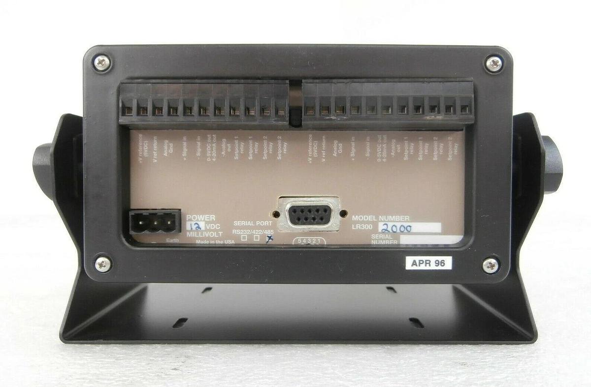 Used SPAN Instruments 2000 2-Channel Display Controller LR300 with Stand Working
