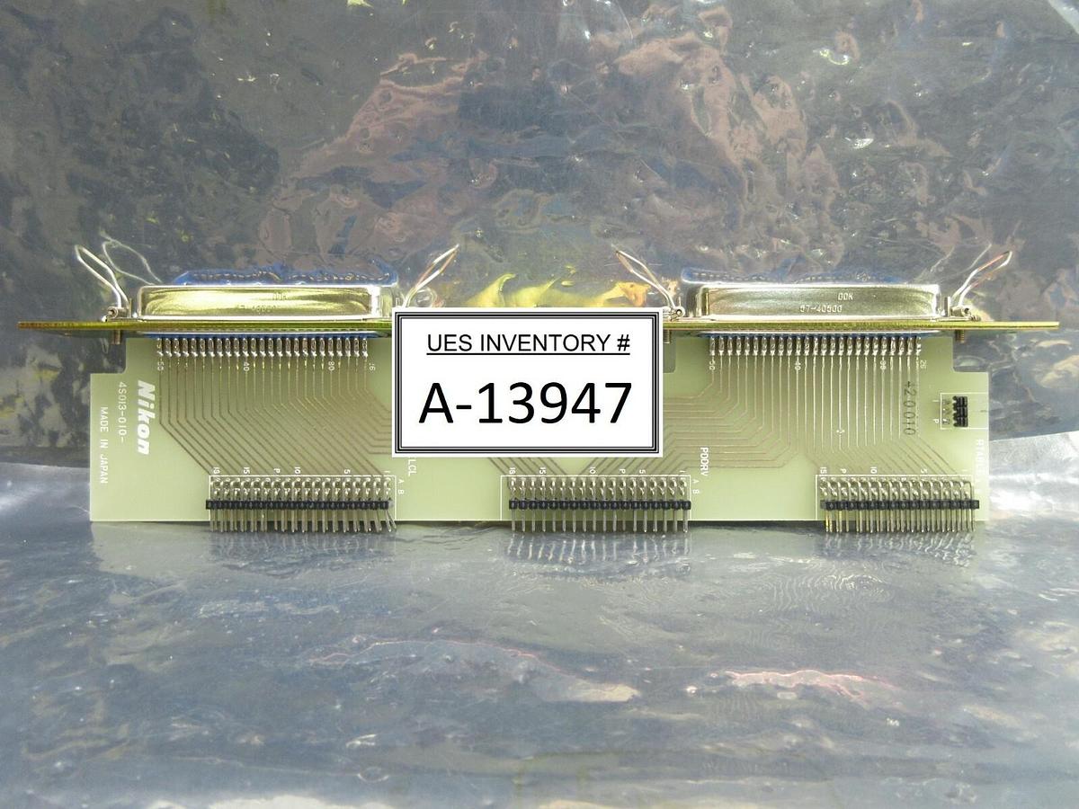 Used Nikon 4S013-010 Interface Board PCB NSR-1755G7A Step-and-Repeat G-Line Used