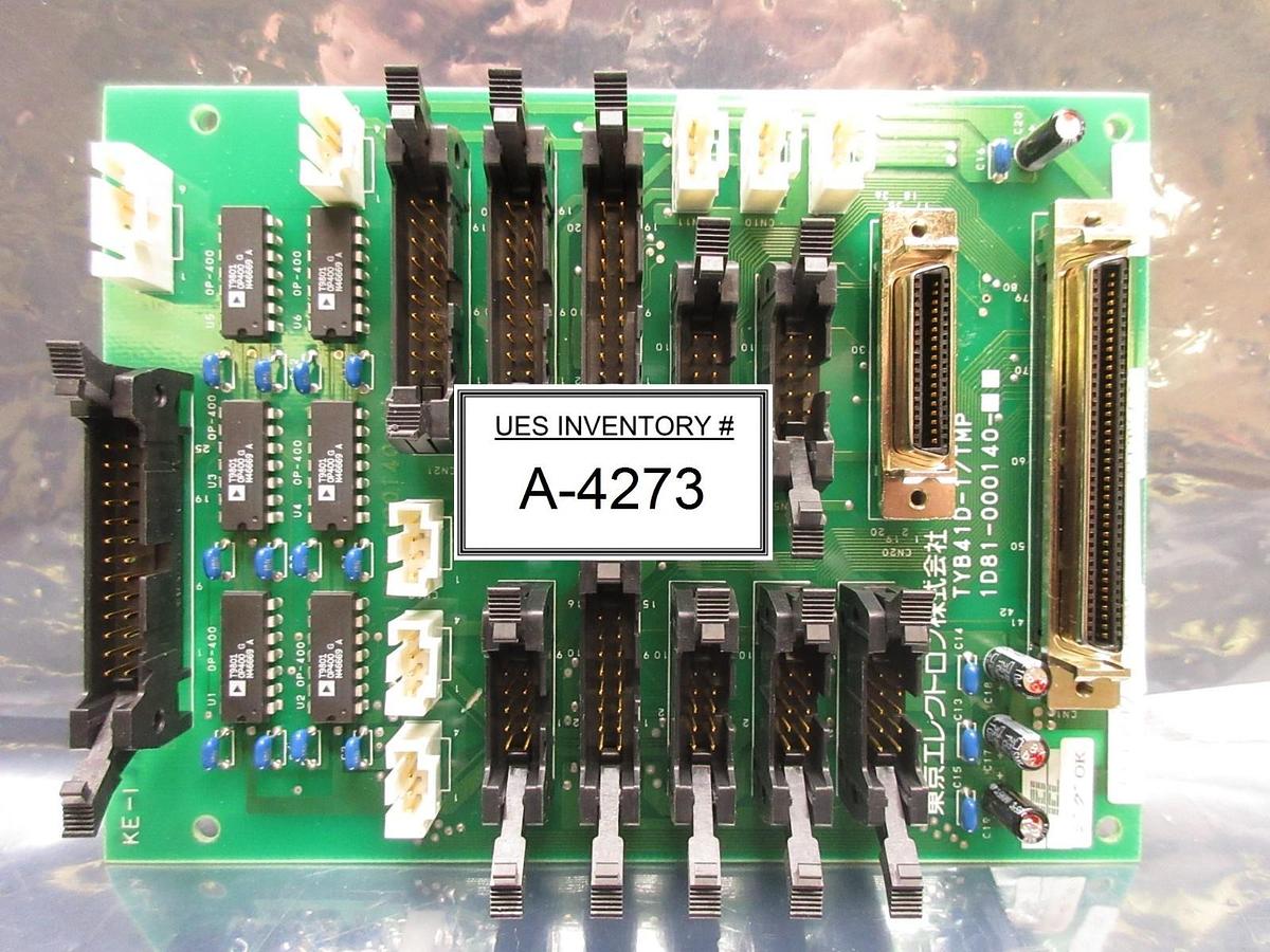 Used TEL Tokyo Electron 1D81-000140 Interface Board PCB TYB41D-1/TMP Used Working
