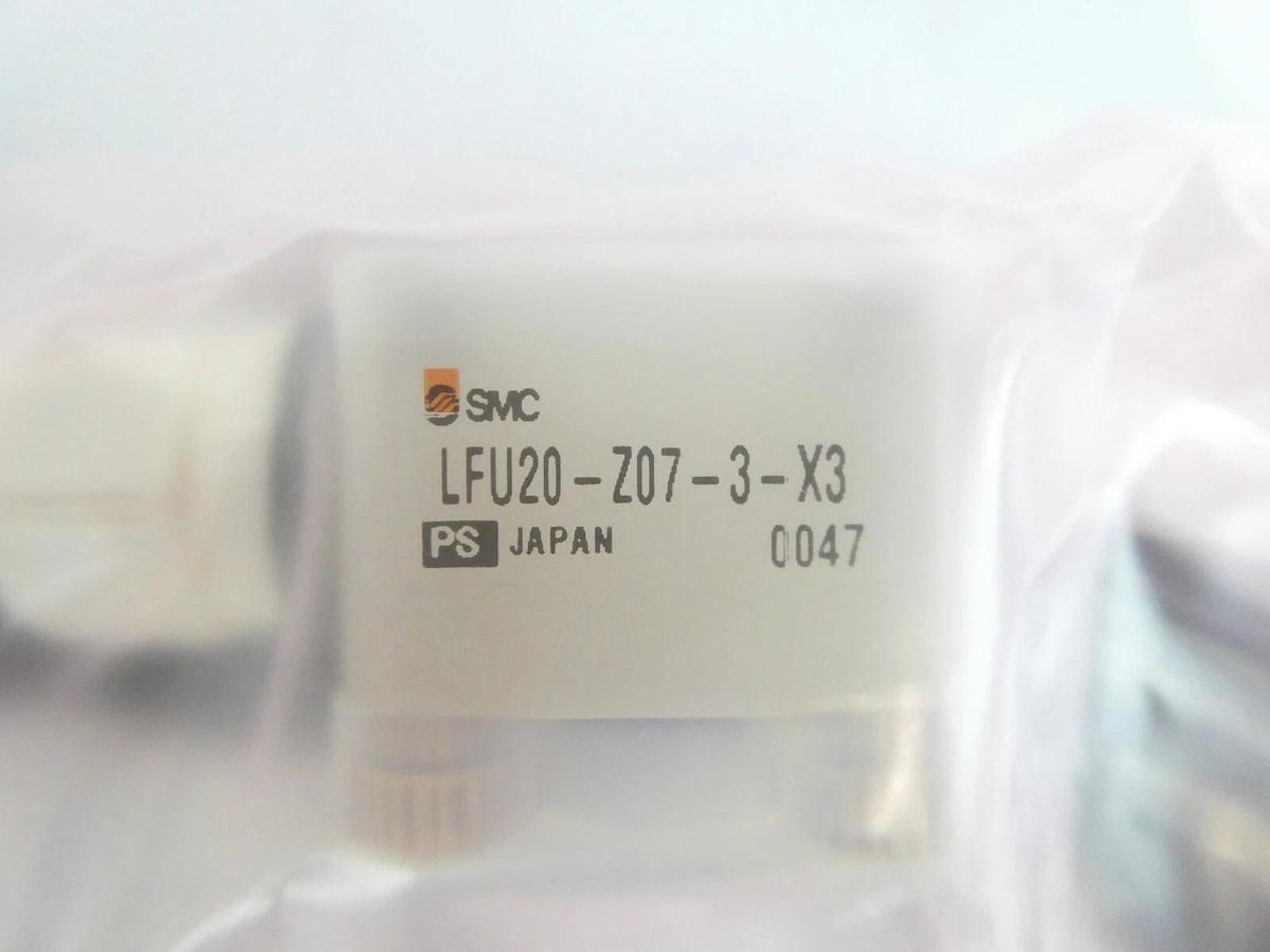 SMC LFU20-Z07-3-X3 Ultrasonic 3 LPM Flow Sensor 1/4 AMAT Reseller Lot of 4 New