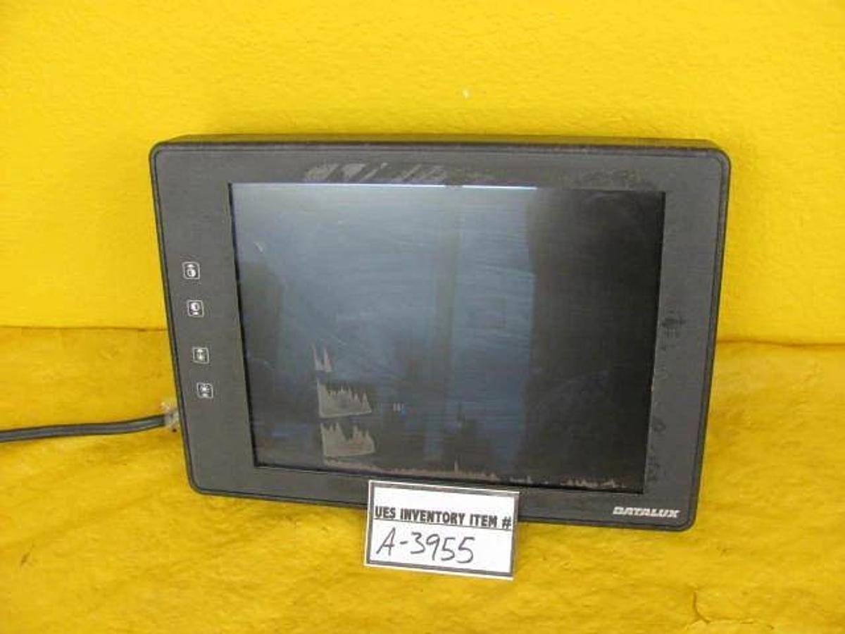 Used Datalux LMV10B 10" Flat Panel LCD Display Monitor Working Surplus